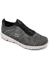 Skechers Women's Gowalk Travel - Radiant Moon Walking Sneakers from Finish Line - Black, White