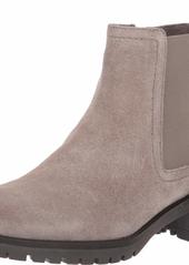 Skechers Women's LUGNUT-Suede Chelsea Boot with Rubber Lug Sole Fashion   M US