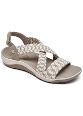 Skechers Women's Martha Stewart Reggae Cup - Coastal Trails Athletic Sandals from Finish Line - Taupe, Natural