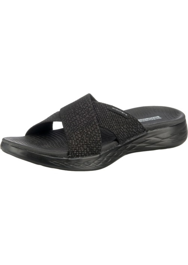 Skechers womens On-the-go 00 - 1259 Slide Sandal   US