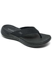 Skechers Women's On The Go 600 Sunny Athletic Flip Flop Thong Sandals from Finish Line - Black
