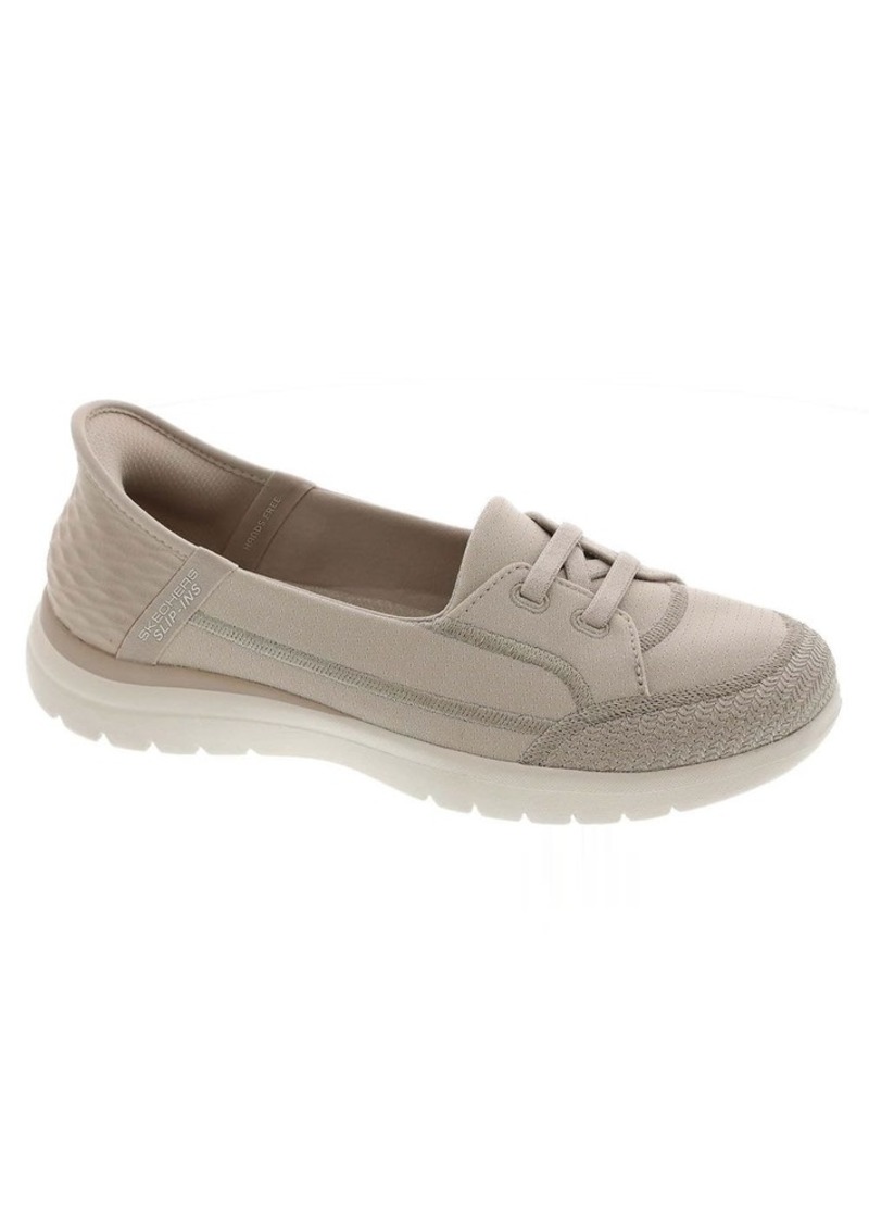 Skechers Women's On-The-Go Flex-Top Notch Hands Free Slip-Ins Loafer Flat