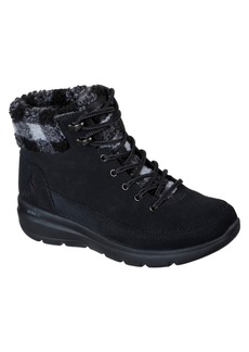 Skechers Women's On The Go Glacial Ultra - Timber Winter Boots from Finish Line - Black, Gray
