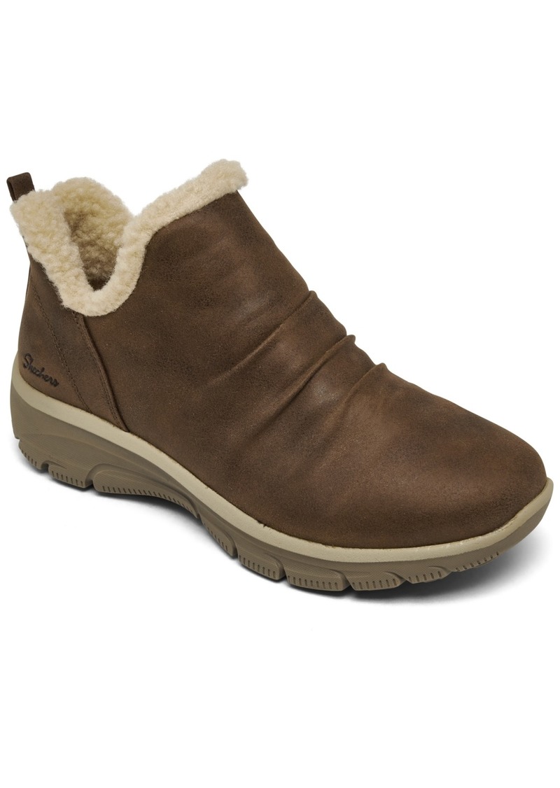 Skechers Women's Relaxed Fit: Easy Going - Sweet Treasure Winter Boots from Finish Line - Chocolate