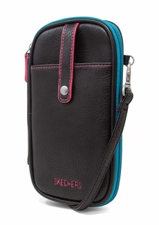 Skechers Women's RFID Cell Phone Crossbody Bag Wallet