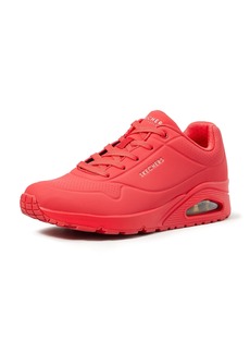 Skechers Women's Uno-Stand on Air Sneaker RED