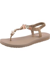 Skechers Women's Meditation-Glass Daisy Flip-Flop