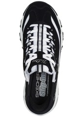 Skechers Women's Slip-Ins- D'Lites - New Classic Casual Sneakers from Finish Line - Black, White