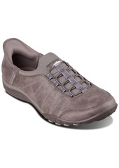 Skechers Women's Slip-Ins Breathe Easy Home-Body Slip-On Walking Sneakers from Finish Line - Dark Taupe