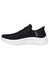 Skechers Women's Slip-Ins: Go Walk Flex - Grand Entry Slip-On Walking Sneakers - Black/White