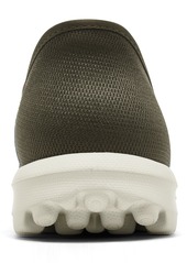 Skechers Women's Slip-ins: Go Walk Travel - Tahiti Sunset Walking Sneakers from Finish Line - Olive