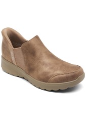 Skechers Women's Slip-ins: Lovely Vibe - Autumn Leaves Chelsea Booties from Finish Line - Mushroom