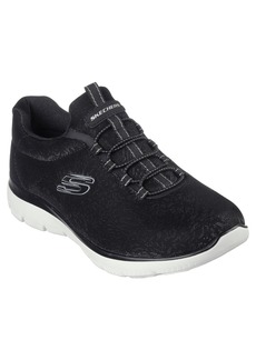Skechers Women's Summit - Gleaming Dream Casual Sneakers from Finish Line - Black