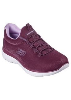 Skechers Women's Summit - Gleaming Dream Casual Sneakers from Finish Line - Plum