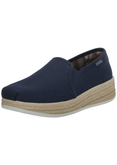 Skechers Women's Urban Highlites. Espadrille Slip On. Platform NVY