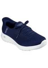 Skechers Women's Go Walk Joy - Abby Faux Lace Walking Sneakers - Navy