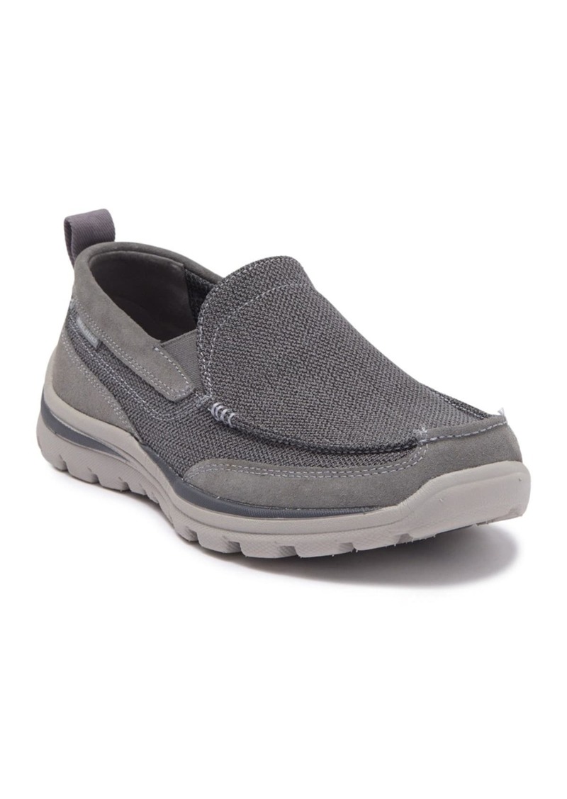 SKECHERS Superior Milford Loafer in Charcoal at Nordstrom Rack