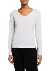 skin Caleigh Organic Cotton Long-Sleeve T-Shirt