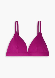 Skin - The Audrey triangle bikini top - Purple - S