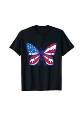 Skin Cancer Survivor Independence Day American Flag USA T-Shirt