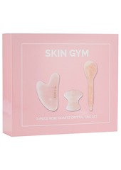 Skin Gym Rose Quartz 3-Piece Facial Set