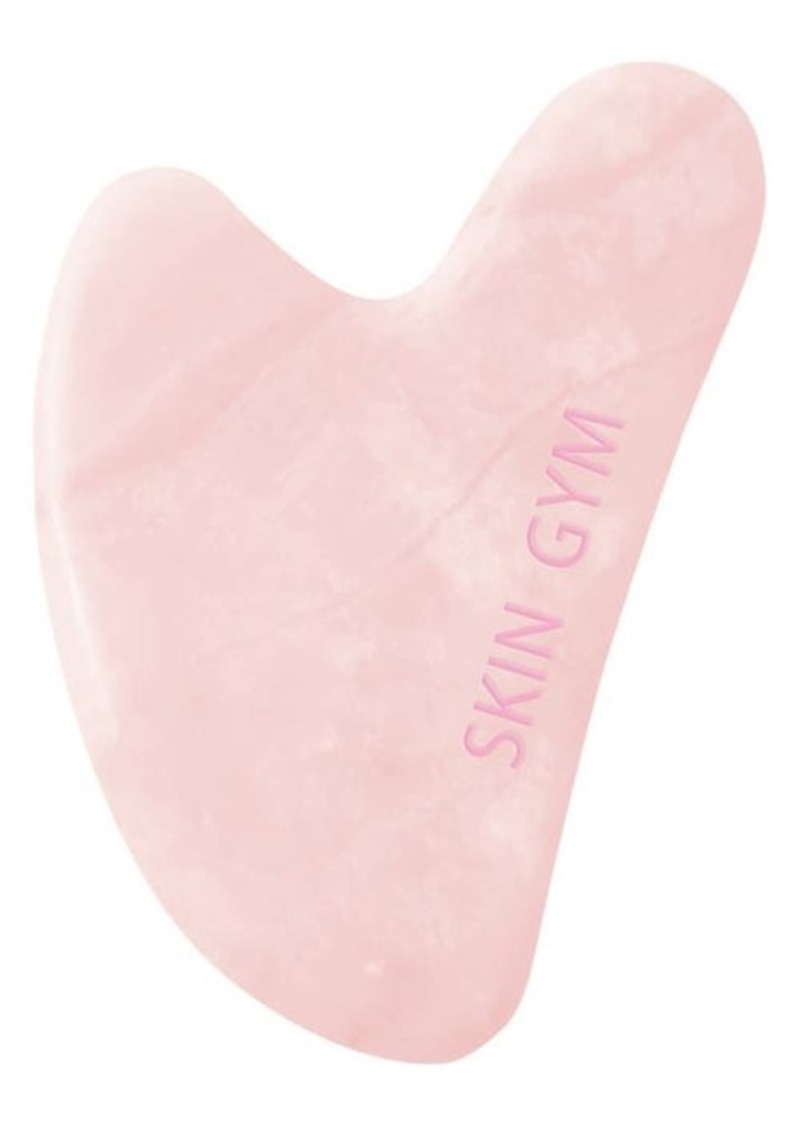Skin Gym Rose Quartz Crystal Sculpty Heart Gua Sha Facial Tool at Nordstrom