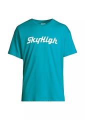 Sky Construction Logo Cotton T-Shirt
