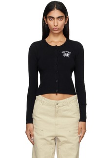 Sky High Farm Workwear Black Cropped Cardigan