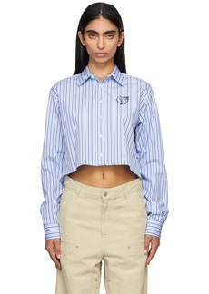 Sky High Farm Workwear Blue Cropped Shirt