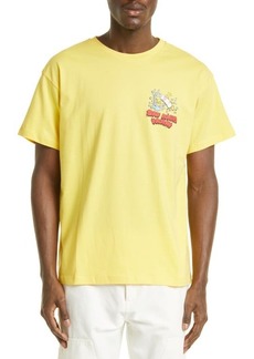 Sky High Farm Workwear Flatbrush Organic Cotton Graphic T-Shirt