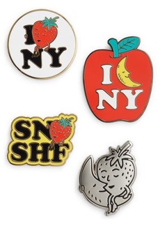 Sky High Farm Workwear Gender Inclusive 4-Pack Assorted Pins