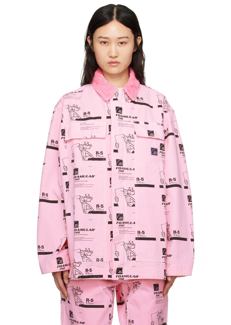 Sky High Farm Workwear Pink Insulation Jacket