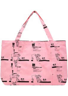 Sky High Farm Workwear Pink Insulation Print Tote