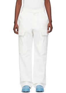 Sky High Farm Workwear White Alastair McKimm Edition Cargo Pants