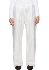 Sky High Farm Workwear White Two-Pocket Lounge Pants