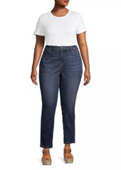 Slink Jeans Flora High-Rise Ankle Jeans