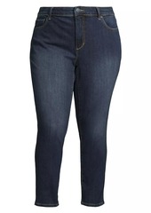 Slink Jeans High-Rise Ankle-Crop Jeans