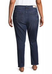 Slink Jeans High-Rise Ankle-Crop Jeans