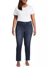 Slink Jeans High-Rise Ankle-Crop Jeans