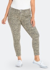 Slink Jeans Mid Rise Jegging - Camo Leopard - 14