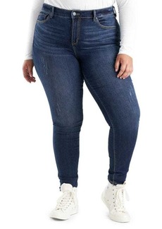Slink Jeans Plus High Rise Ankle Skinny Jeans
