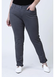 Slink Jeans Plus Size Color Boyfriend Pants - Andy