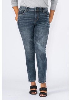 Slink Jeans Plus Size High Rise Ankle Skinny Jeans - Emory