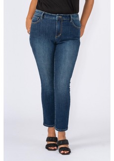 Slink Jeans Plus Size High Rise Ankle Skinny Jeans - Macie