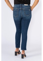 Slink Jeans Plus Size High Rise Ankle Skinny Jeans - Macie