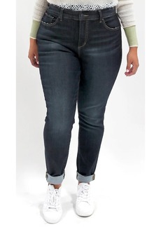 Slink Jeans Plus Size High Rise Ankle Skinny Jeans - Murphy
