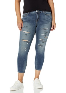 SLINK Jeans Women's Plus Size Danika Ankle Jean  W