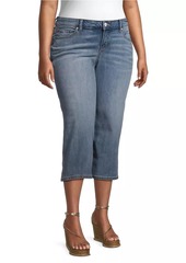 Slink Jeans Wide-Leg Cropped Jeans