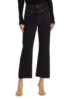 SLVRLAKE Frankie High Rise Cropped Flare Jeans