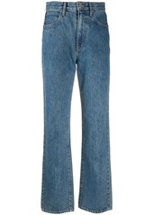 SLVRLAKE high-rise straight-leg jeans